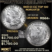 ***Auction Highlight*** 1900-o/cc Top 100 Morgan D