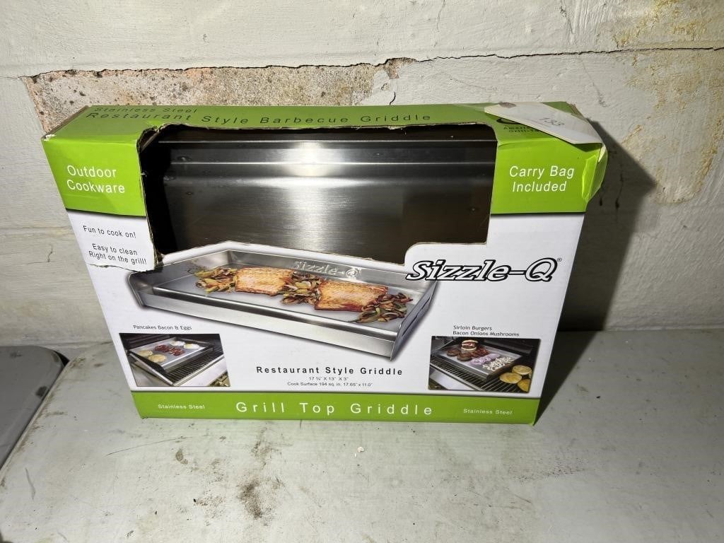 NEW RESTAURANT STYLE GRIDDLE GRILL TOP
