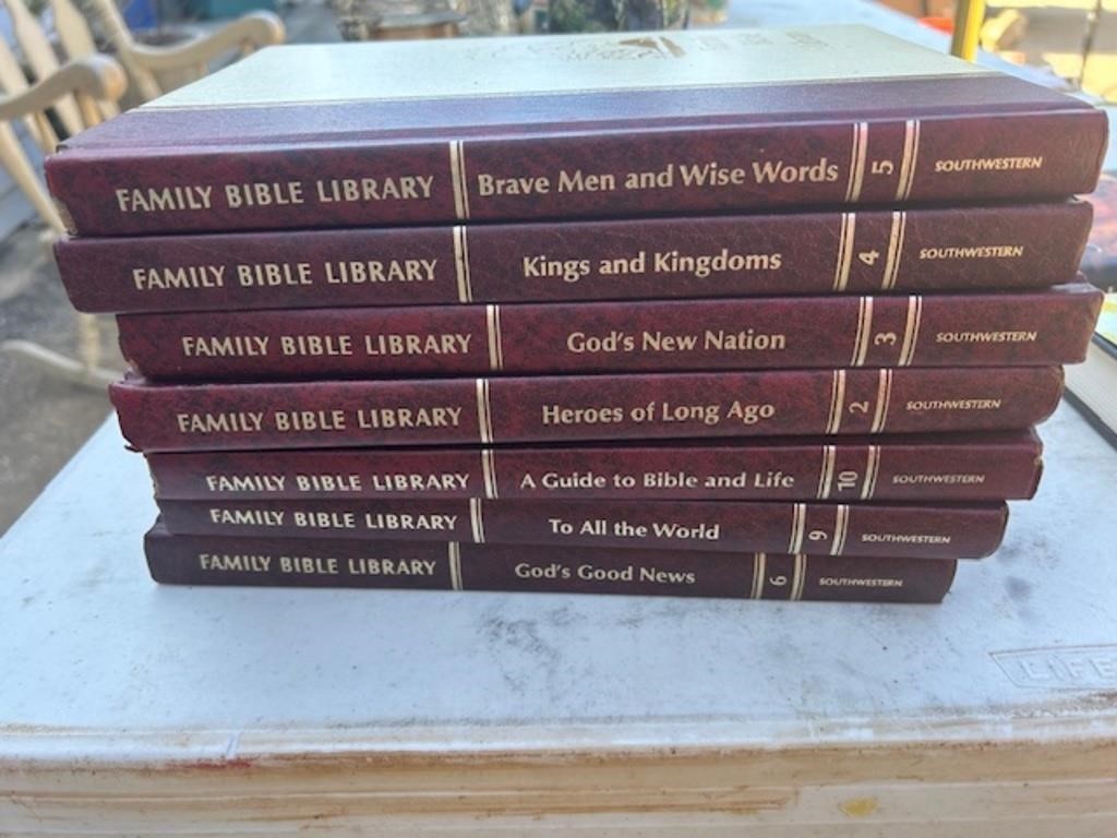 Set of Family Bible Library