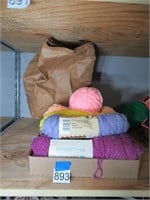 assorted balls of yarn