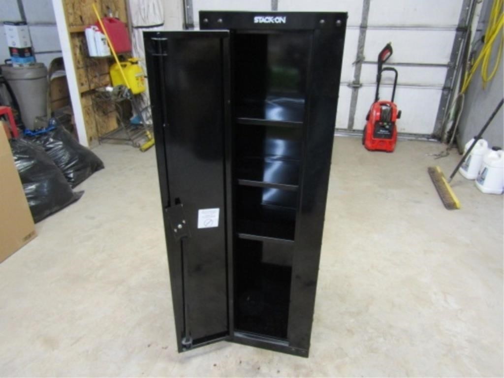 Stack On Ammo Metal Storage Cabinet, 17x11x53