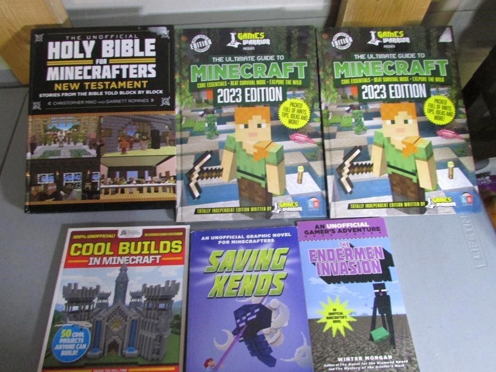 Five Books on Minecraft, Gaming