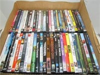 Box of 50-55est full of Various DVD's, Movies