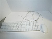 Authentic Apple Mouse and Curved Keyboard