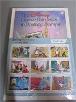 Sealed Disney Fairytales in Postage Stamp Book and