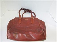 Classic Leather Brown Coach Purse