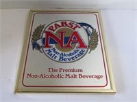 Pabst NA Mirrored Beer Sign
