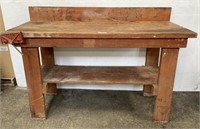 WOODEN WORK BENCH / TABLE
