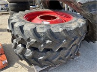 380/85R38 Tractor Tires On Rims