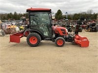 2023 Kioti Tractor With Front Mount Blower