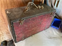 Vintage toolbox and contents