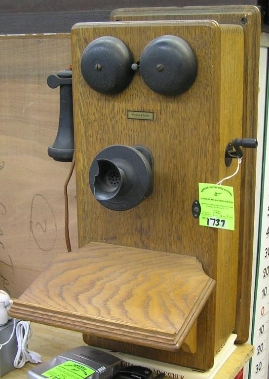 Antique telephone by Western Electric