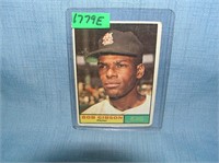 Bob Gibson1961Topps second year baseball card