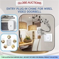 ENTRY PLUG-IN CHIME FOR WIREL VIDEO DOORBELL