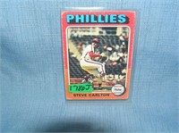 Steve Carlton 1975 Topps mint baseball card