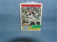 Reggie Jackson all star baseball card