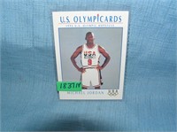 Michael Jordan Olympic all star basketball card