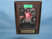 Michael Jordan all star basketball card plaque