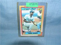 Frank Thomas rookie baseball card