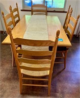 Trestle Dining Table & Chairs