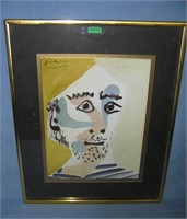 Pablo Picasso framed art work