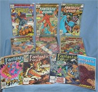 Group of vintage Fanastic 4 Comics