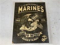 US marine composite poster