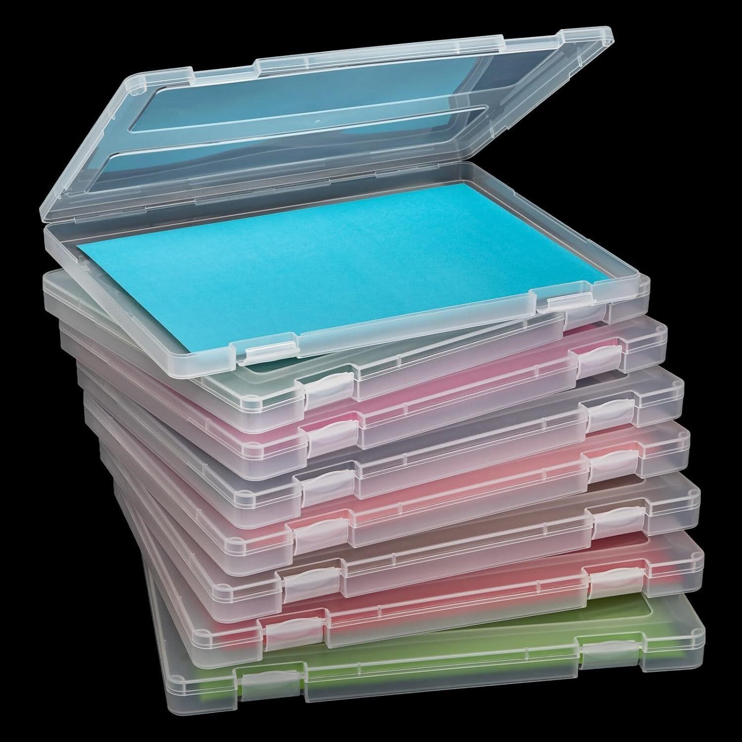 A4 Plastic Project Case  12.6x9.5in File Box