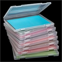 A4 Plastic Project Case  12.6x9.5in File Box