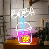 **READ DESC** Hoteam Boba Neon Signs LED Boba Tea