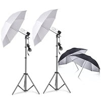 SLOW DOLPHIN Photography Umbrella Lighting Kit,400