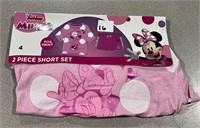 Disney Minnie 4 Girl's 2pc Set