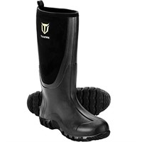 TIDEWE Rubber Boots for Men Multi-Season, Waterpro