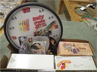 Indy Pole Winner Clock, Coors Light Sterling 40
