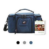 RitFit Upgraded Meal Prep Lunch Bag with 3 BPA-fre