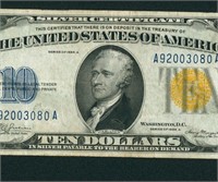 $10 1934 ((NORTH AFRICA)) Silver Certificate