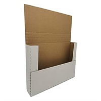 Rnisda 50 Pack 12.125x9.125x2'' Easy-Fold Corrugat