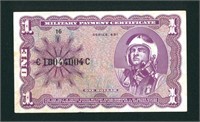 681 $1 Military Payment Certificate ** CURRENCY