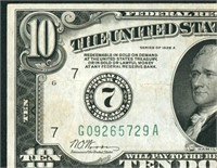CHICAGO - $10 1928 Federal Reserve Note
