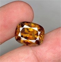 Natural 10.35 Carats Fire Sphene
