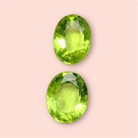 2.40 Carats 7up Color Paired Peridot Lot