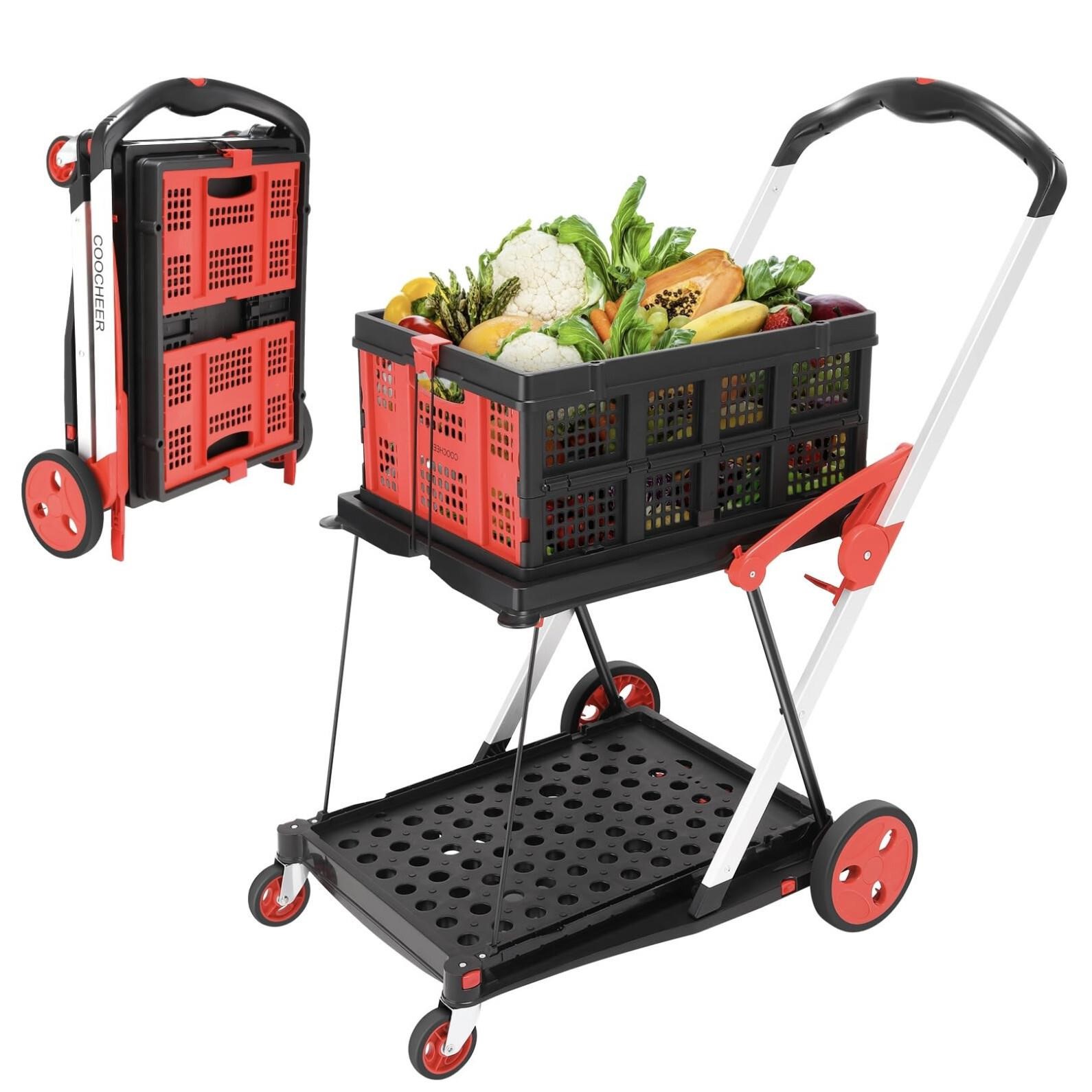 Multi use Functional Collapsible Carts, Mobile Fol