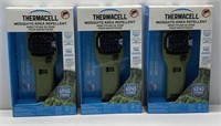 Lot of 3 Thermacell Mosquito Repellents - NEW $105
