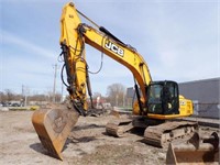 2017 JCB JS220LC Excavator JCBJS22EC02135933