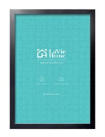 LaVie Home 19.25x26.75 Picture Frame Black, Puzzle