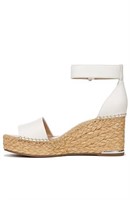 Franco Sarto Womens Clemens Raffia Espadrille Wedg