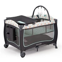 Pamo Babe Portable Crib for Baby Nursery Center Pl