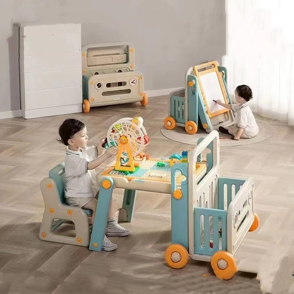 Multi Function Baby Playing Desk for 1-8Year Old,