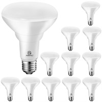 Energetic 12 Pack LED Recessed Light Bulbs BR30, 1