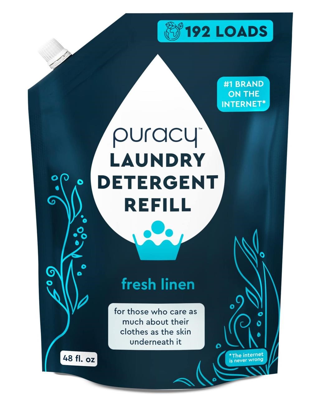 Puracy Liquid Enzyme Laundry Detergent Refill-1,4
